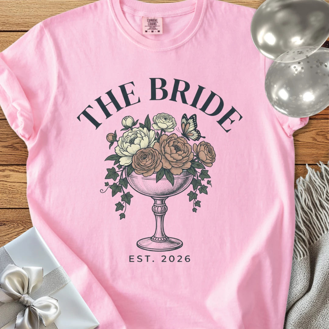 The Bride, Est. 2026 - Premium Wedding T-Shirt