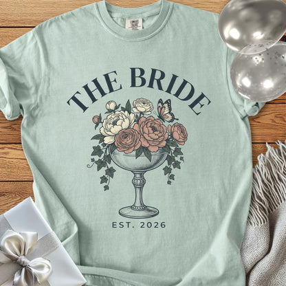 The Bride, Est. 2026 - Premium Wedding T-Shirt