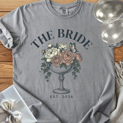 The Bride, Est. 2026 - Premium Wedding T-Shirt