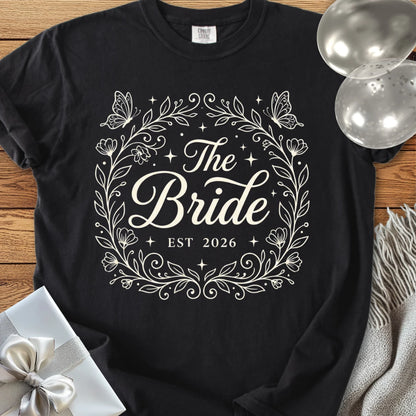 The Bride, Est 2026 - Premium Wedding T-Shirt