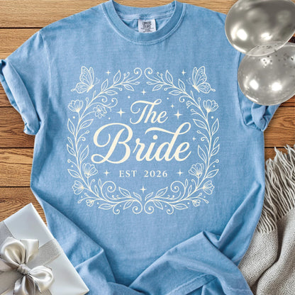 The Bride, Est 2026 - Premium Wedding T-Shirt