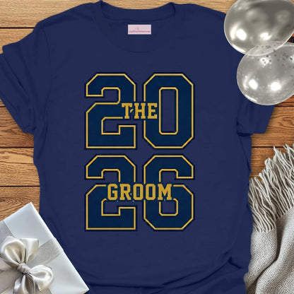 The Groom - Varsity Wedding T-Shirt