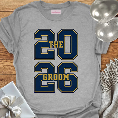 The Groom - Varsity Wedding T-Shirt