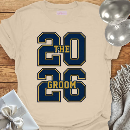The Groom - Varsity Wedding T-Shirt