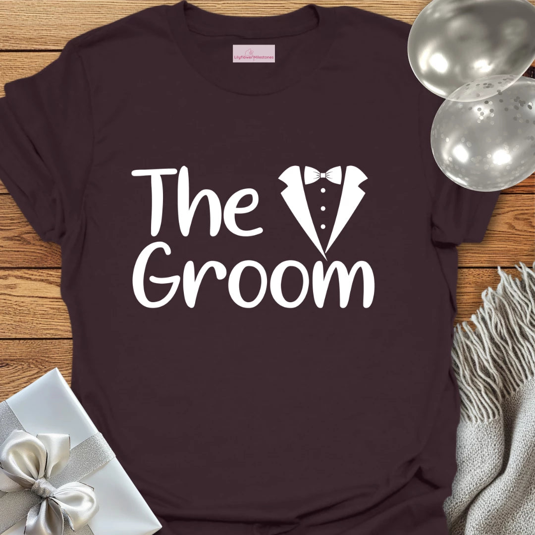 The Groom T-Shirt (bow tie)
