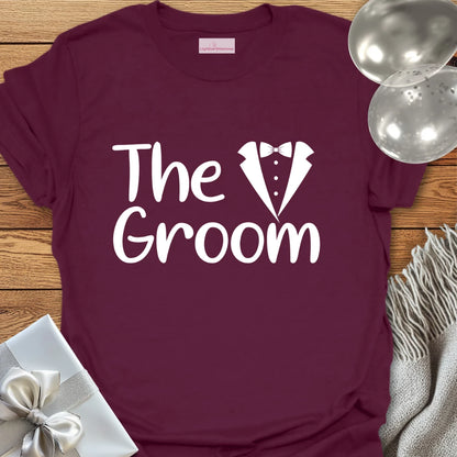 The Groom T-Shirt (bow tie)