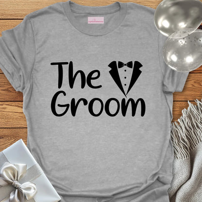 The Groom T-Shirt (bow tie)