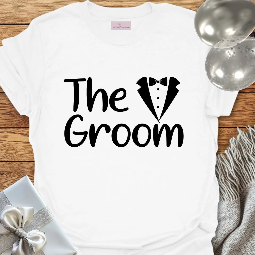 The Groom T-Shirt (bow tie)