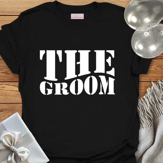 The Groom T-Shirt (Retro)