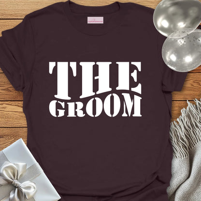 The Groom T-Shirt (Retro)