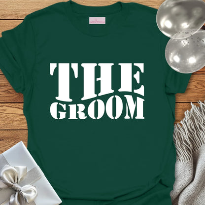 The Groom T-Shirt (Retro)