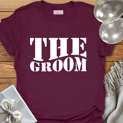 The Groom T-Shirt (Retro)