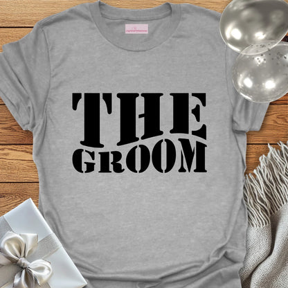 The Groom T-Shirt (Retro)