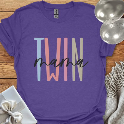 Twin Mama - Pregnancy T-Shirt