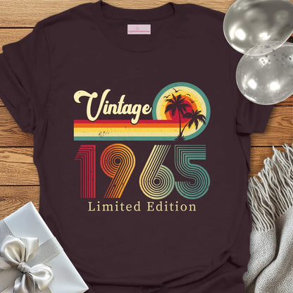 Vintage 1965, Limited Edition - 60th Birthday T-Shirt