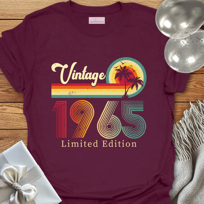 Vintage 1965, Limited Edition - 60th Birthday T-Shirt
