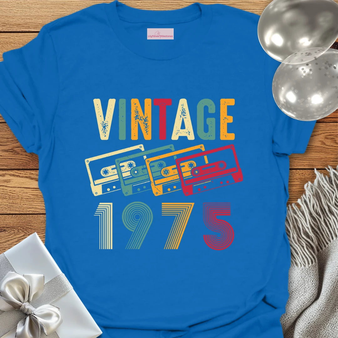 Vintage 1975 - 50th Birthday T-Shirt
