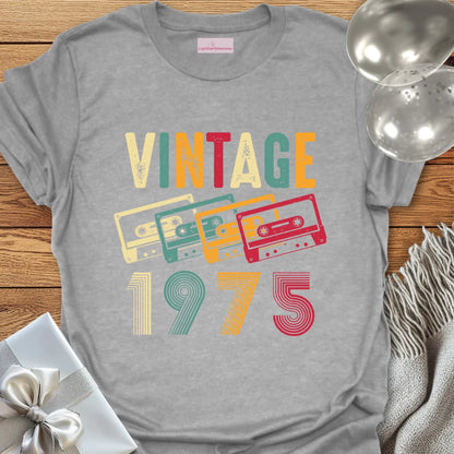 Vintage 1975 - 50th Birthday T-Shirt
