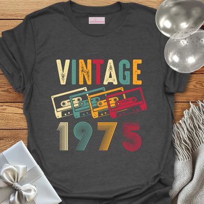 Vintage 1975 - 50th Birthday T-Shirt