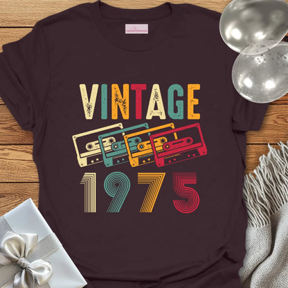 Vintage 1975 - 50th Birthday T-Shirt