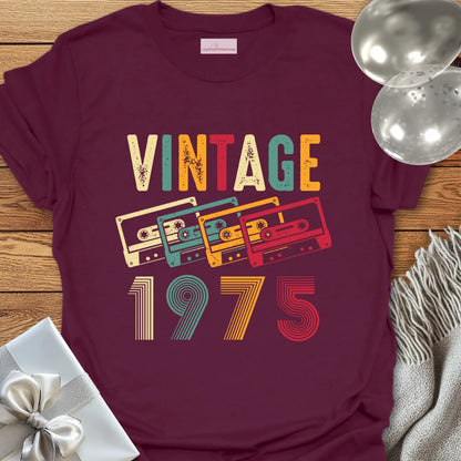 Vintage 1975 - 50th Birthday T-Shirt