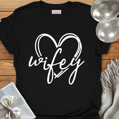 Wifey (Heart) - Wedding T-Shirt