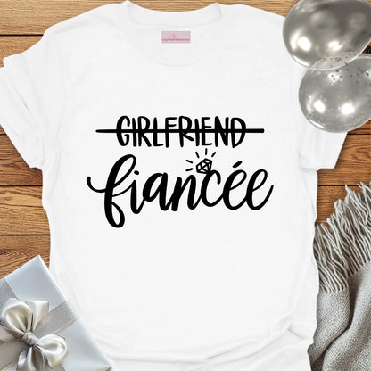 Girlfriend Strike Through, Fiancée T-Shirt