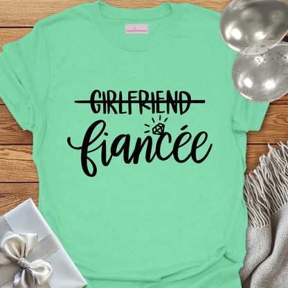 Girlfriend Strike Through, Fiancée T-Shirt