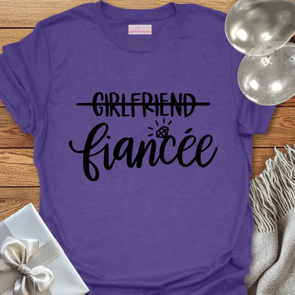 Girlfriend Strike Through, Fiancée T-Shirt