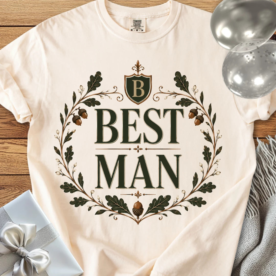 Best Man - Premium Wedding T-Shirt