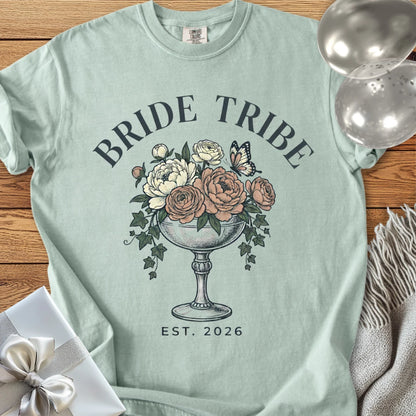Bride Tribe, Est. 2026 - Premium Wedding T-Shirt