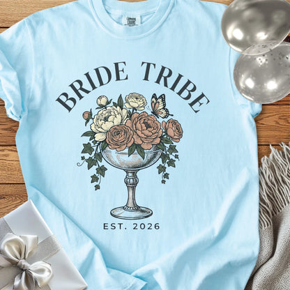 Bride Tribe, Est. 2026 - Premium Wedding T-Shirt