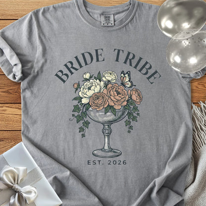 Bride Tribe, Est. 2026 - Premium Wedding T-Shirt