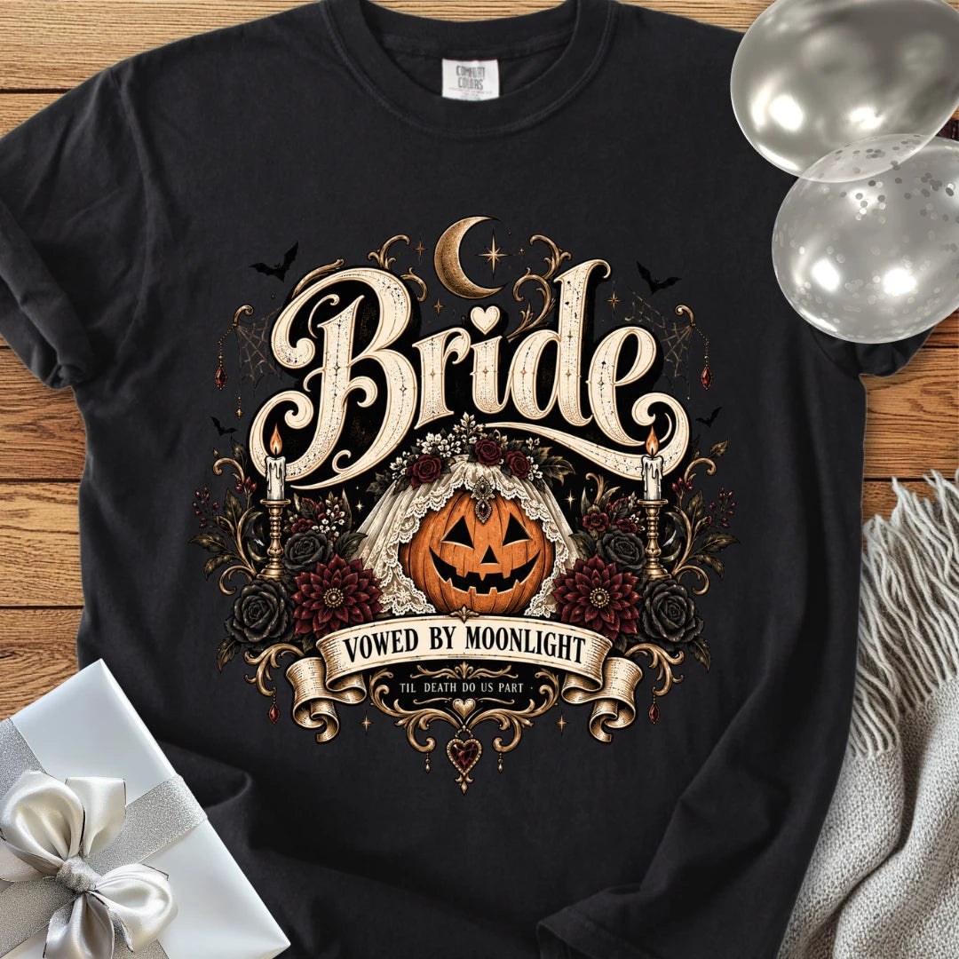 Bride - Premium Halloween Wedding T-Shirt