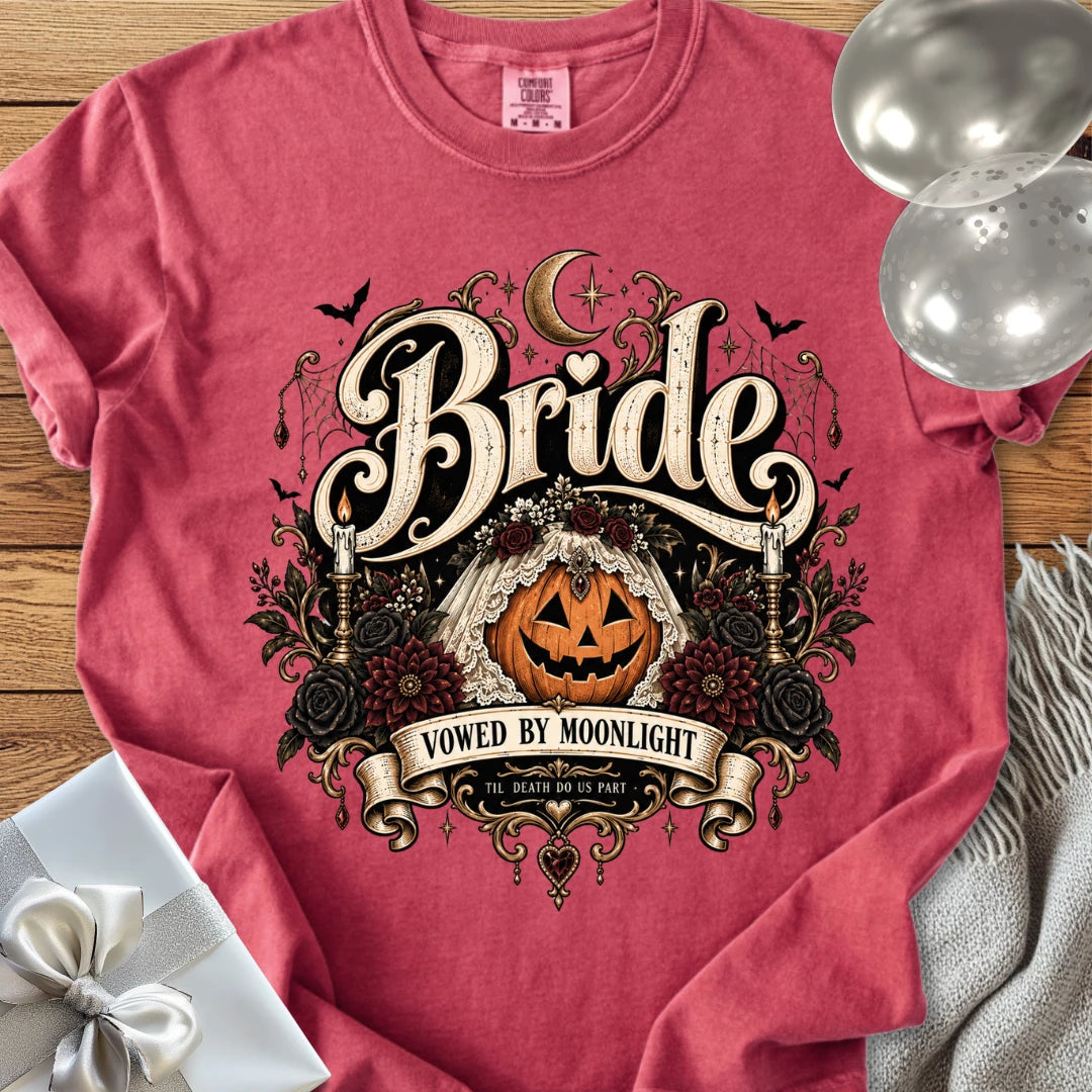 Bride - Premium Halloween Wedding T-Shirt