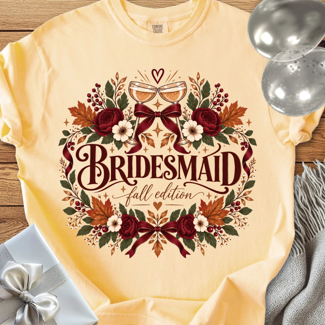 Bridesmaid - Premium Wedding T-Shirt