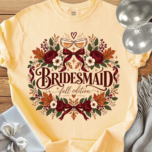 Bridesmaid - Premium Wedding T-Shirt