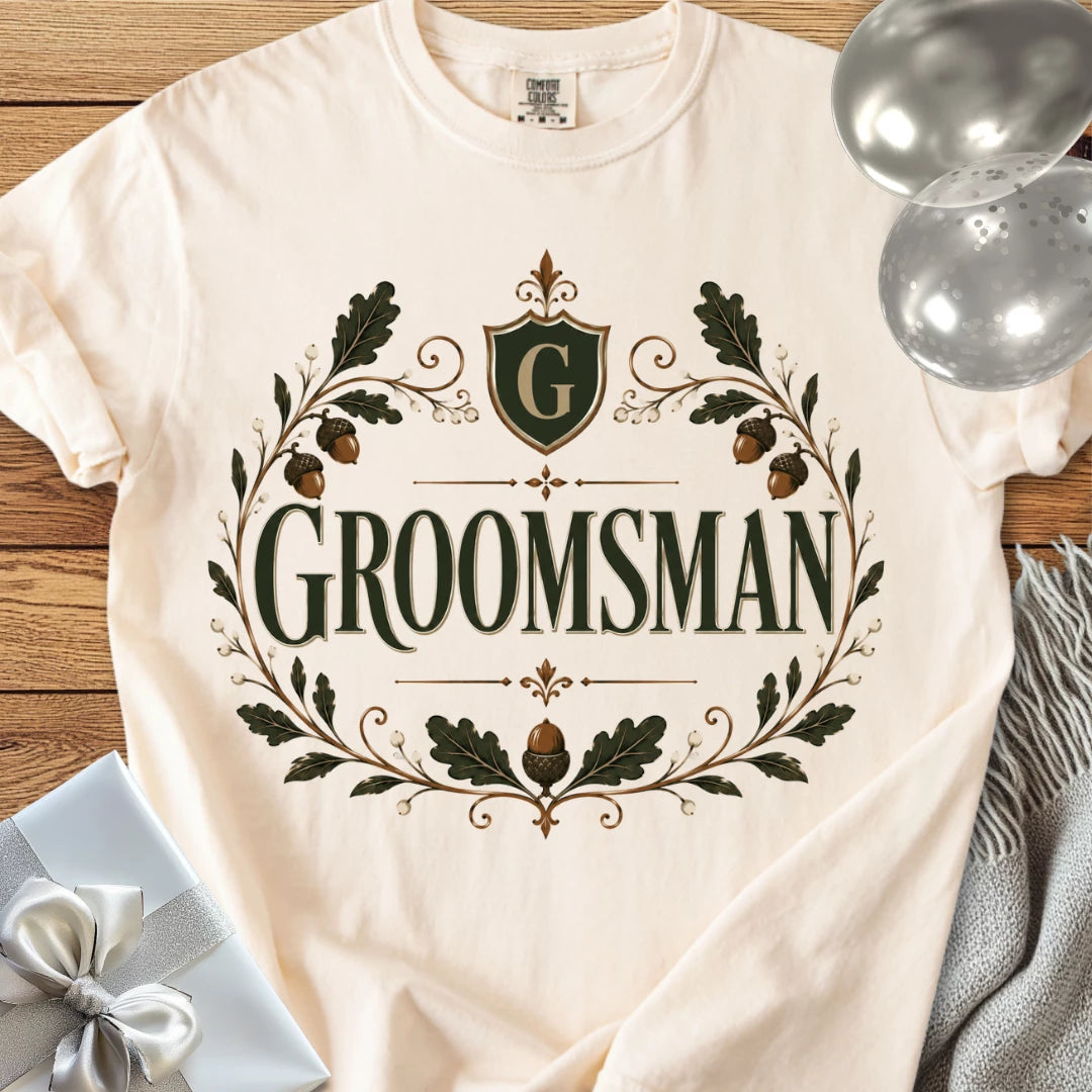 Groomsman - Premium Wedding T-Shirt