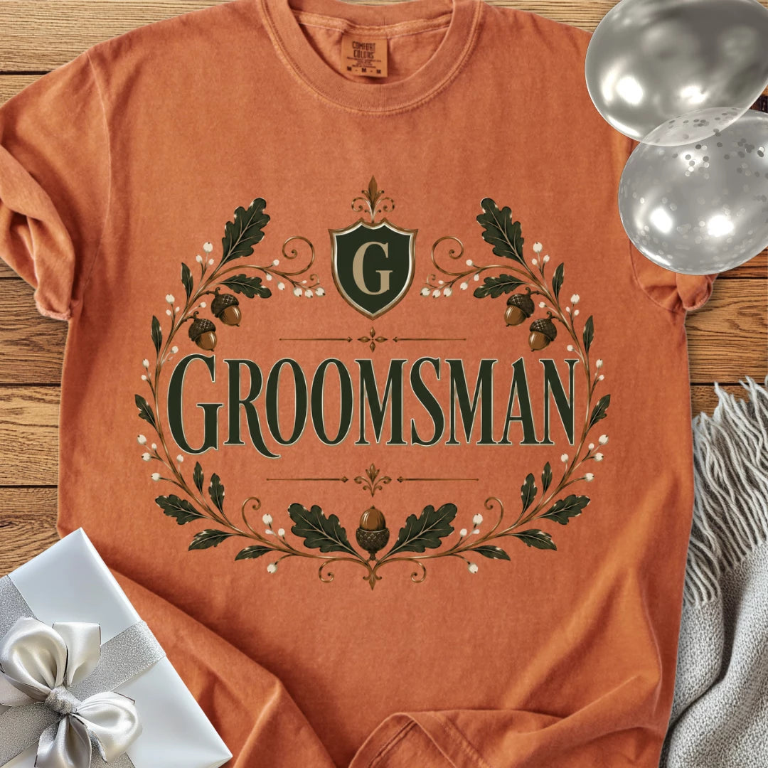Groomsman - Premium Wedding T-Shirt