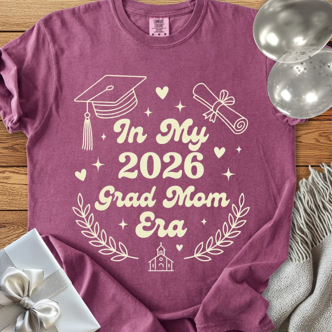 In My 2026 Grad Mom Era - Premium T-Shirt