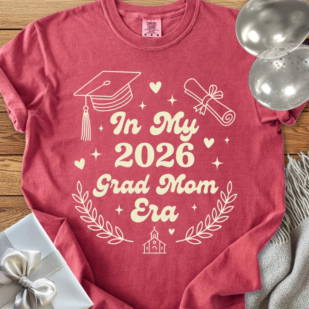 In My 2026 Grad Mom Era - Premium T-Shirt