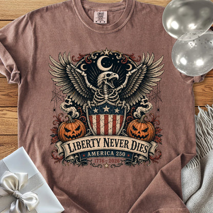 Liberty Never Dies - Premium America 250 Halloween T-Shirt