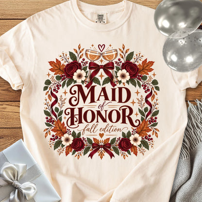 Maid of Honor - Premium Wedding T-Shirt