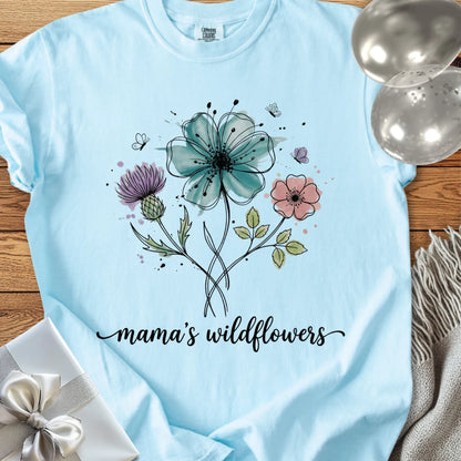 Mama's Wildflowers - Premium T-Shirt