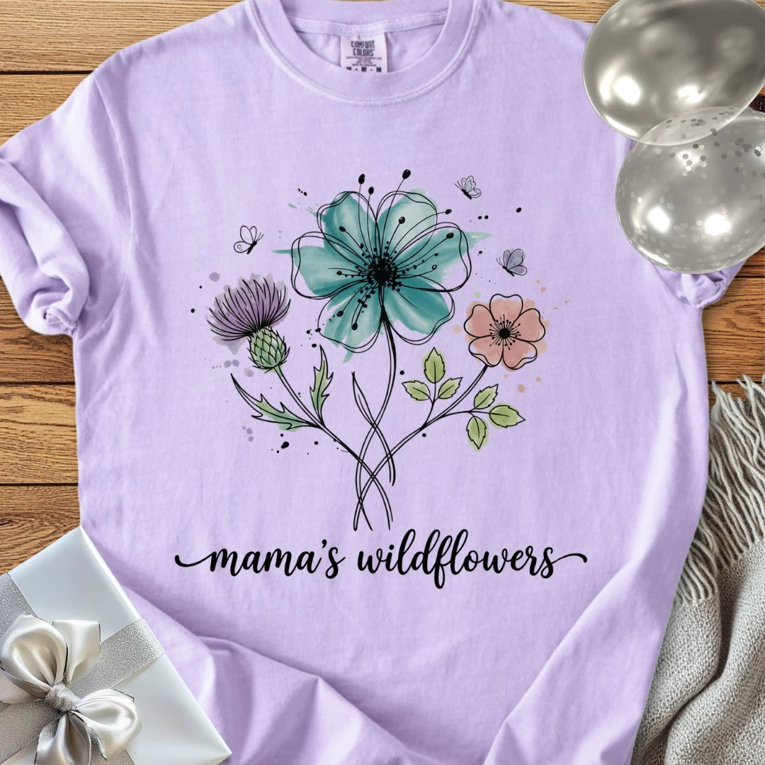 Mama's Wildflowers - Premium T-Shirt