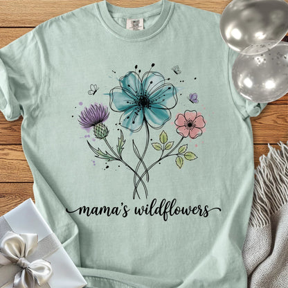 Mama's Wildflowers - Premium T-Shirt