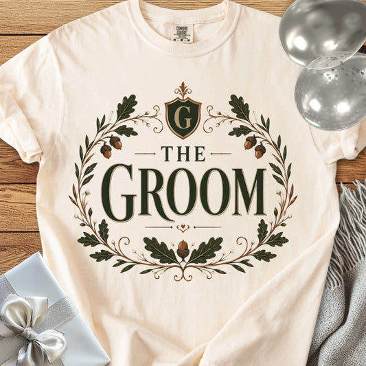 The Groom - Premium Wedding T-Shirt