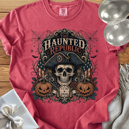 Haunted Republic - Premium America 250 Halloween T-Shirt