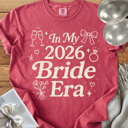 In My 2026 Bride Era - Premium  Wedding T-Shirt