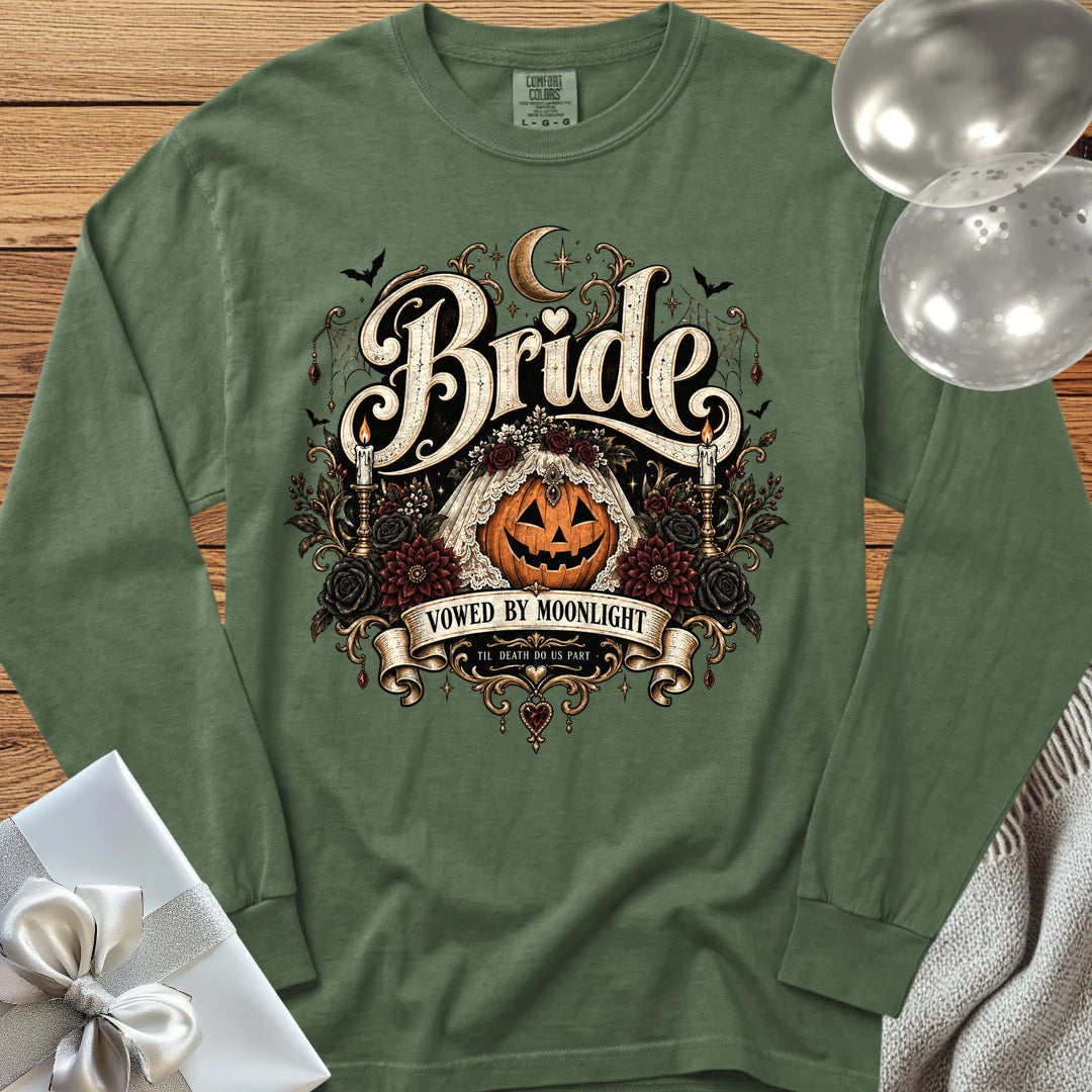 Bride - Premium Halloween Wedding Long Sleeve T-Shirt - Hemp